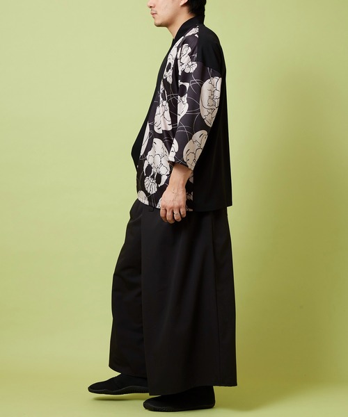 カヤ（カヤ）の「【カヤ】伊達紋メンズトップス（その他トップス・メンズ・スミクロ/ネイビー/グレー・FREE）」の7枚目の写真