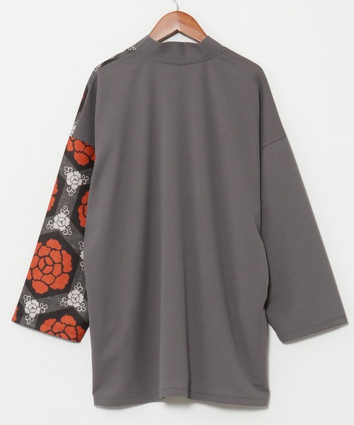 カヤ（カヤ）の「【カヤ】伊達紋メンズトップス（その他トップス・メンズ・スミクロ/ネイビー/グレー・FREE）」の10枚目の写真