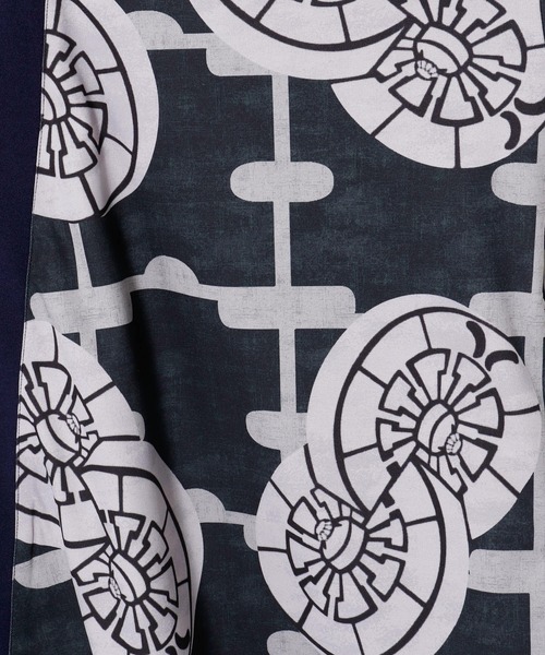 カヤ（カヤ）の「【カヤ】伊達紋メンズトップス（その他トップス・メンズ・スミクロ/ネイビー/グレー・FREE）」の13枚目の写真