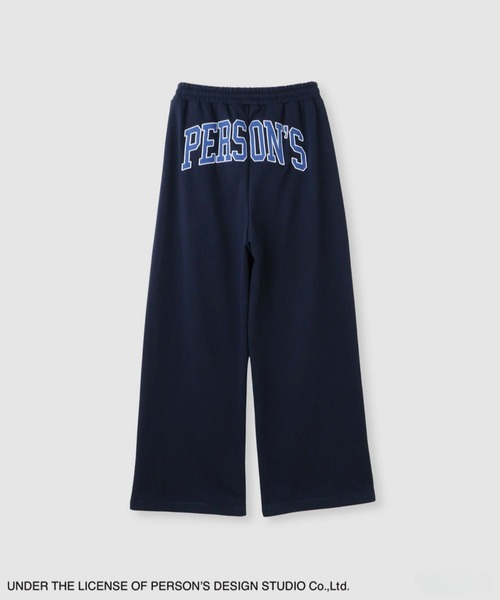 PERSON'S(パーソンズ)の「PERSON'S 別注 バックロゴ 裏毛 スウェットパンツ(スウェットパンツ・レディース・アッシュ/ネイビー・S/FREE)」の12枚目の写真