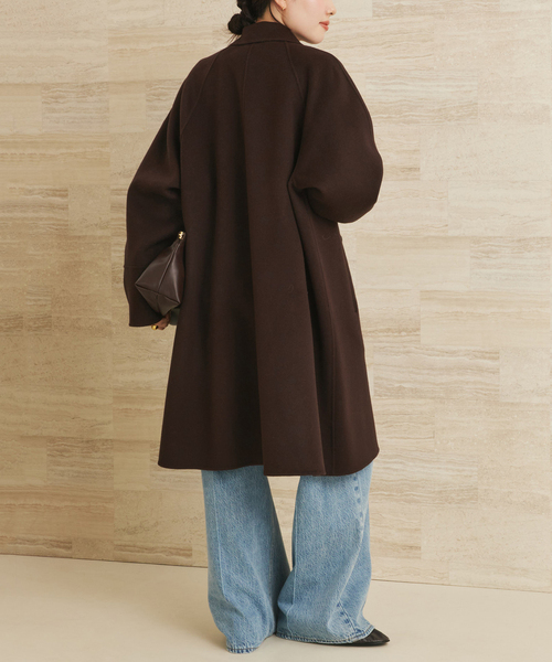 plage（プラージュ）の「A line コート（その他アウター・レディース・チャコールグレー/ブラウン・36/38）」の3枚目の写真