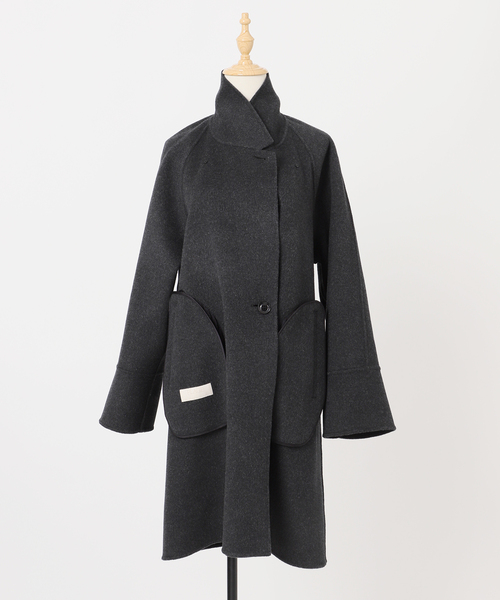 plage（プラージュ）の「A line コート（その他アウター・レディース・チャコールグレー/ブラウン・36/38）」の14枚目の写真