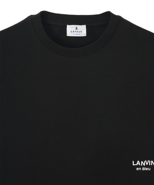 LANVIN en Bleu(ランバンオンブルー)の「8オンス オーバーサイズフィット Tシャツ(Tシャツ/カットソー・メンズ・ブラック/ブルーグレー/ネイビー/オフホワイト・46/52/50/48)」の18枚目の写真