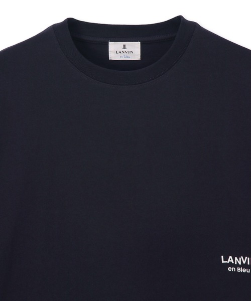 LANVIN en Bleu(ランバンオンブルー)の「8オンス オーバーサイズフィット Tシャツ(Tシャツ/カットソー・メンズ・ブラック/ブルーグレー/ネイビー/オフホワイト・46/52/50/48)」の20枚目の写真