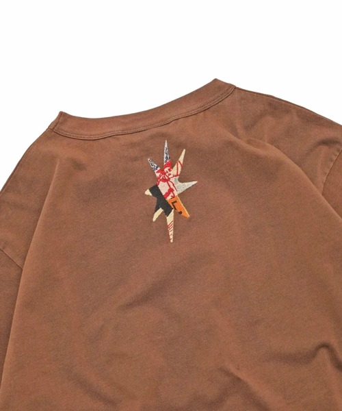 samuel zelig（サミュエルゼリグ）の「【samuel zelig】 Collage Horse Tee（Tシャツ/カットソー・メンズ・ブラウン・SMALL/LARGE/MEDIUM）」の7枚目の写真