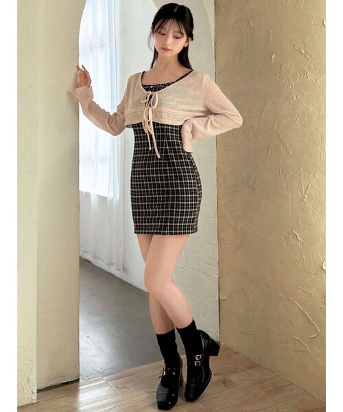 RESEXXY（リゼクシー）の「ダブルストラップメリージェーンパンプス（パンプス・レディース・ブラック/その他1・SMALL/MEDIUM/LARGE）」の6枚目の写真