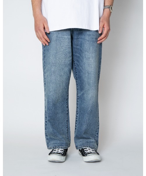 APPLEBUM（アップルバム）の「Authentic Straight Denim Pants（デニムパンツ・メンズ・インディゴブルー・SMALL/MEDIUM/LARGE/X-LARGE）」の17枚目の写真