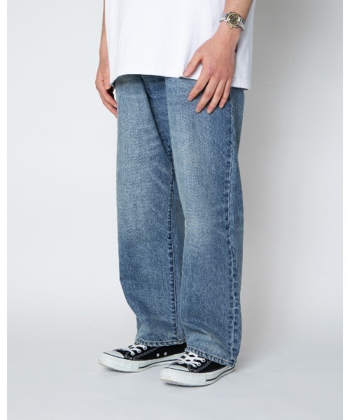 APPLEBUM（アップルバム）の「Authentic Straight Denim Pants（デニムパンツ・メンズ・インディゴブルー・SMALL/MEDIUM/LARGE/X-LARGE）」の16枚目の写真