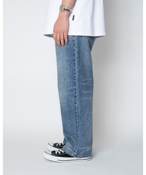 APPLEBUM（アップルバム）の「Authentic Straight Denim Pants（デニムパンツ・メンズ・インディゴブルー・SMALL/MEDIUM/LARGE/X-LARGE）」の15枚目の写真