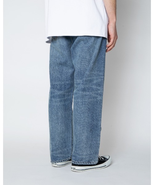 APPLEBUM（アップルバム）の「Authentic Straight Denim Pants（デニムパンツ・メンズ・インディゴブルー・SMALL/MEDIUM/LARGE/X-LARGE）」の12枚目の写真