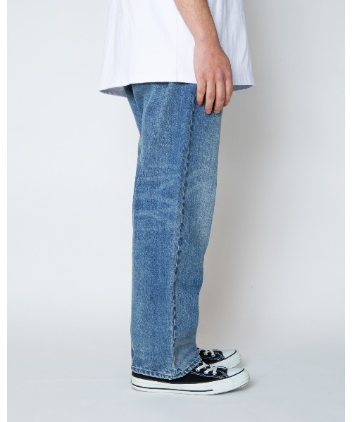 APPLEBUM（アップルバム）の「Authentic Straight Denim Pants（デニムパンツ・メンズ・インディゴブルー・SMALL/MEDIUM/LARGE/X-LARGE）」の11枚目の写真