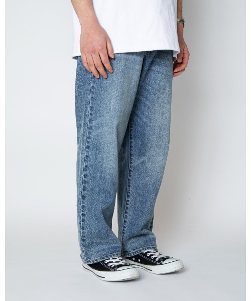 APPLEBUM（アップルバム）の「Authentic Straight Denim Pants（デニムパンツ・メンズ・インディゴブルー・SMALL/MEDIUM/LARGE/X-LARGE）」の10枚目の写真