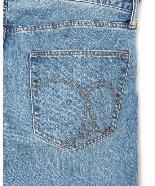 APPLEBUM（アップルバム）の「Authentic Straight Denim Pants（デニムパンツ・メンズ・インディゴブルー・SMALL/MEDIUM/LARGE/X-LARGE）」の7枚目の写真