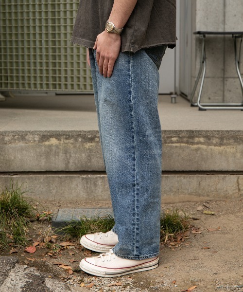 APPLEBUM（アップルバム）の「Authentic Straight Denim Pants（デニムパンツ・メンズ・インディゴブルー・SMALL/MEDIUM/LARGE/X-LARGE）」の18枚目の写真