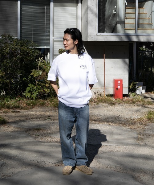 APPLEBUM（アップルバム）の「Authentic Straight Denim Pants（デニムパンツ・メンズ・インディゴブルー・SMALL/MEDIUM/LARGE/X-LARGE）」の4枚目の写真