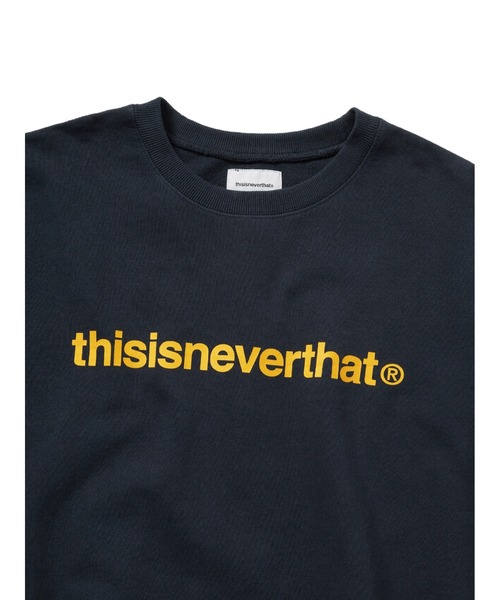 thisisneverthat(ディスイズネバーザット)の「T-Logo LT Crewneck(スウェット・メンズ・ダークネイビー/モスグリーン/ネイビー/ヘザーグレー・L/M/S/XL)」の9枚目の写真