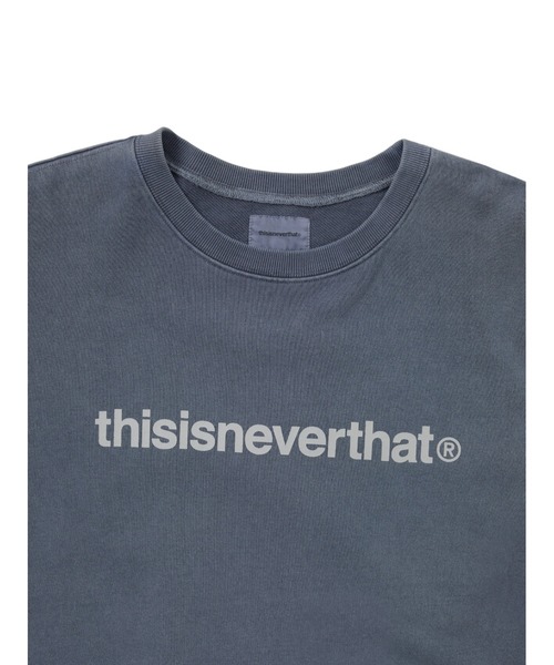 thisisneverthat(ディスイズネバーザット)の「T-Logo LT Crewneck(スウェット・メンズ・ダークネイビー/モスグリーン/ネイビー/ヘザーグレー・L/M/S/XL)」の11枚目の写真
