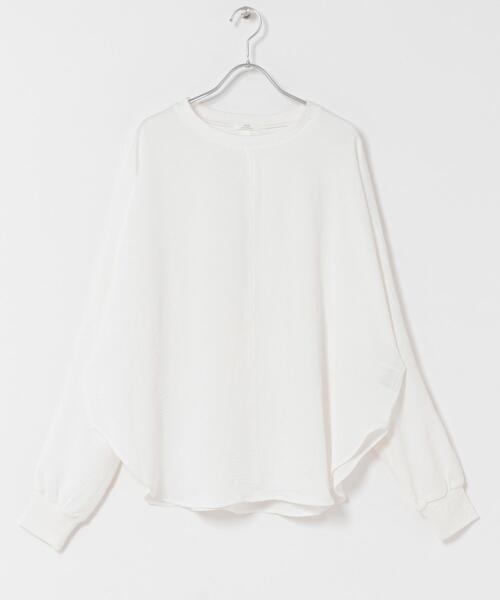 ITEMS URBANRESEARCH（アイテムズ アーバンリサーチ）の「ドルマンブラウス（シャツ/ブラウス・レディース・ブラック/ホワイト/ベージュ系その他・FREE）」の8枚目の写真