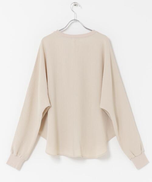 ITEMS URBANRESEARCH（アイテムズ アーバンリサーチ）の「ドルマンブラウス（シャツ/ブラウス・レディース・ブラック/ホワイト/ベージュ系その他・FREE）」の16枚目の写真