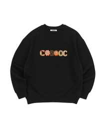 CCファブリックタイポグラフィックスウェット(ブラック)