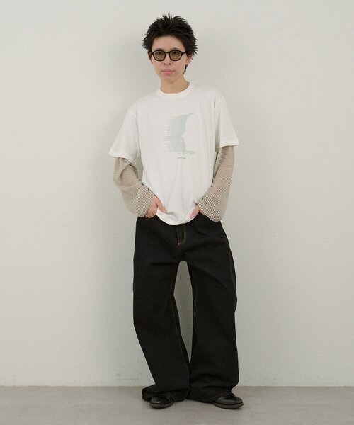 WHIMSIC(ウィムジック)の「【UNISEX】ウェリントンサングラス(サングラス・レディース・グレー/ブラック・ONE SIZE)」の12枚目の写真