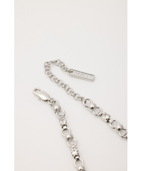 MOUSSY（マウジー）の「【26年SS新作】MIXTURE CHAIN ネックレス（ネックレス・レディース・シルバー・FREE）」の6枚目の写真