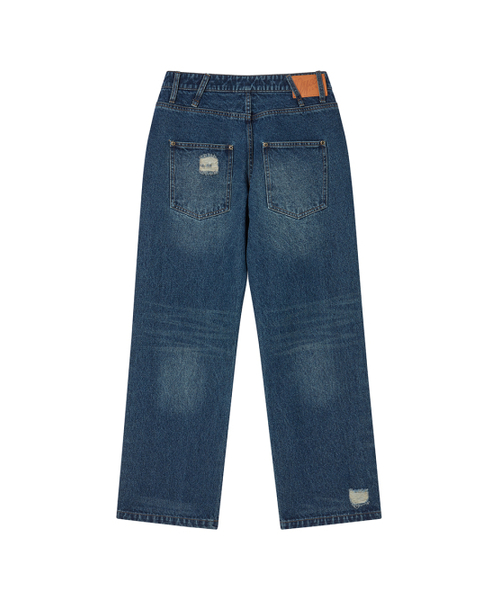 NYXX(エヌワイエックスエックス)の「STAR APLIQUE DENIM PANTS INDIGO(デニムパンツ・レディース・その他・SMALL/MEDIUM)」の3枚目の写真