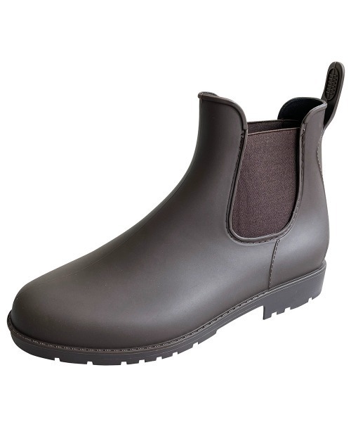 JELLY BEANS（ジェリービーンズ）の「【レイン対応】サイドゴアレインブーツ(194-61050)JELLY BEANS(ジェリービーンズ)（レインシューズ・レディース・ブラウン/ベージュ/ブラック・M/L）」の2枚目の写真