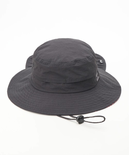 BILLABONG(ビラボン)の「BILLABONG/ビラボン キッズ ハット 水陸両用 UVカット ワンポイント BG015904(ハット・キッズ・サンドベージュ/ブラック・FREE)」の3枚目の写真