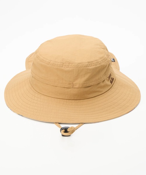 BILLABONG(ビラボン)の「BILLABONG/ビラボン キッズ ハット 水陸両用 UVカット ワンポイント BG015904(ハット・キッズ・サンドベージュ/ブラック・FREE)」の6枚目の写真