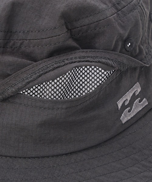 BILLABONG(ビラボン)の「BILLABONG/ビラボン キッズ ハット 水陸両用 UVカット ワンポイント BG015904(ハット・キッズ・サンドベージュ/ブラック・FREE)」の12枚目の写真