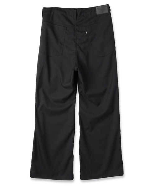 CONZ(コンズ)の「FLARE PANTS(スラックス・メンズ・ブラック/グレー・1/2)」の8枚目の写真