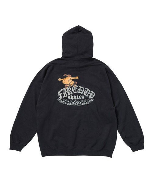 MAGIC NUMBER（マジック ナンバー）の「【MAGIC NUMBER】FIRED UP × MAGIC NUMBER SKATE GLEMLIN SWEAT PARKA（パーカー・メンズ・アッシュグレー/ブラック・MEDIUM/LARGE/X-LARGE）」の10枚目の写真