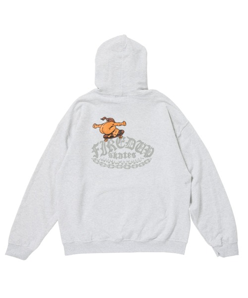 MAGIC NUMBER（マジック ナンバー）の「【MAGIC NUMBER】FIRED UP × MAGIC NUMBER SKATE GLEMLIN SWEAT PARKA（パーカー・メンズ・アッシュグレー/ブラック・MEDIUM/LARGE/X-LARGE）」の12枚目の写真