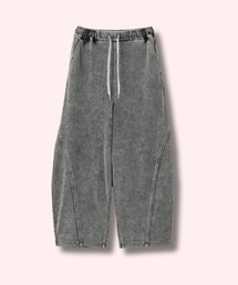 【NAVY SARARI  /ネイビー サラリ】 キッズ ニットデニム バレルレッグパンツ 冷感 ストレッチ性