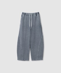 【NAVY SARARI  /ネイビー サラリ】 キッズ ニットデニム バレルレッグパンツ 冷感 ストレッチ性