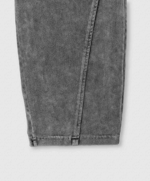 NAVY(ネイビー)の「【NAVY SARARI /ネイビー サラリ】 キッズ ニットデニム バレルレッグパンツ 冷感 ストレッチ性(デニムパンツ・キッズ・グレー/ブルー・130cm/140cm/150cm/160cm)」の5枚目の写真