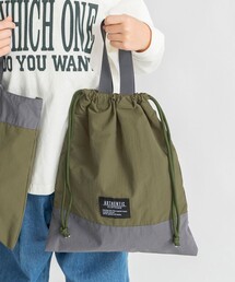 DRC branshes（ディーアールシーブランシェス）の「【DRC/WEB限定/通学シリーズ】配色体操服バッグ（トートバッグ）」