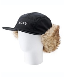 ROXY（ロキシー）の「ROXY／ロキシー ハット SNOWY HAT パイロットハット フリースライナー付き 保湿 RHA253400（キャップ）」