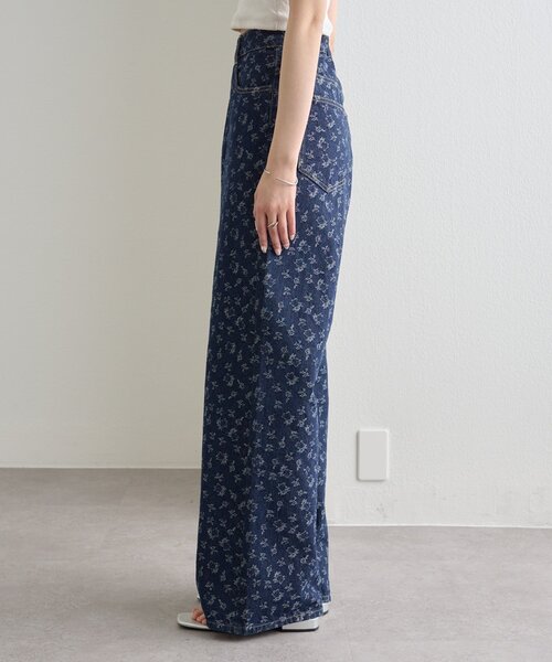 mystic（ミスティック）の「フラワーデニムSETUP（ワンピース・レディース・ネイビー/ブルー・0/1/2）」の13枚目の写真