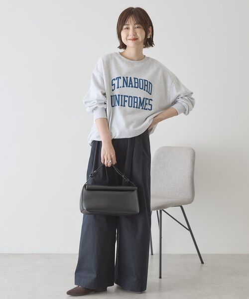 AMERICAN HOLIC(アメリカンホリック)の「ワイドチノパンツ(その他パンツ・レディース・ネイビー/ベージュ・L/M)」の15枚目の写真