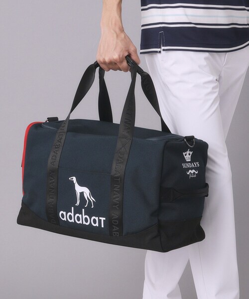 adabat（アダバット）の「ボストンバッグ（ボストンバッグ・メンズ・ブラック/ネイビー・00）」の2枚目の写真