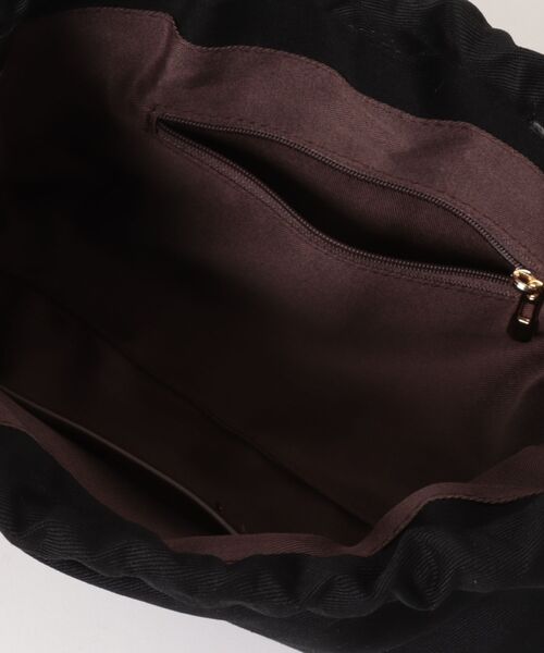IO(イオ)(イオ)の「HERB/Intrecciato 2Way Bag/イントレチャートツーウェイバッグ(トートバッグ・レディース・モカ/ダークブラウン/ブラック/オリーブ・FREE)」の8枚目の写真