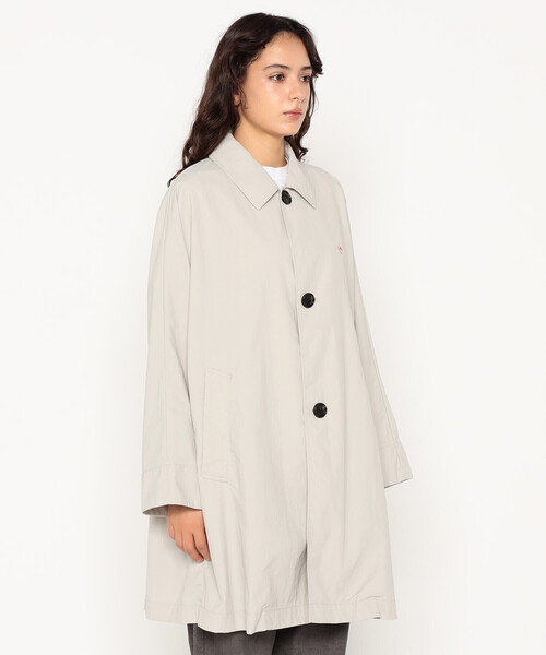 DANTON(ダントン)の「Women's Nylon Tusser Dolman Sleeve Coat(ステンカラーコート・レディース・ネイビー/ブルー/ベージュ・36/34/38)」の6枚目の写真