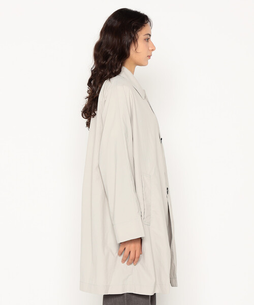 DANTON(ダントン)の「Women's Nylon Tusser Dolman Sleeve Coat(ステンカラーコート・レディース・ネイビー/ブルー/ベージュ・36/34/38)」の7枚目の写真