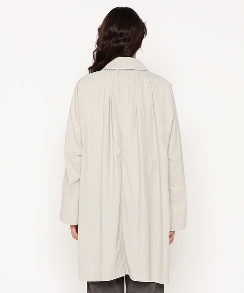 DANTON(ダントン)の「Women's Nylon Tusser Dolman Sleeve Coat(ステンカラーコート・レディース・ネイビー/ブルー/ベージュ・36/34/38)」の9枚目の写真