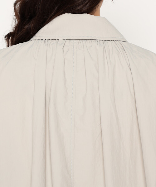 DANTON(ダントン)の「Women's Nylon Tusser Dolman Sleeve Coat(ステンカラーコート・レディース・ネイビー/ブルー/ベージュ・36/34/38)」の11枚目の写真