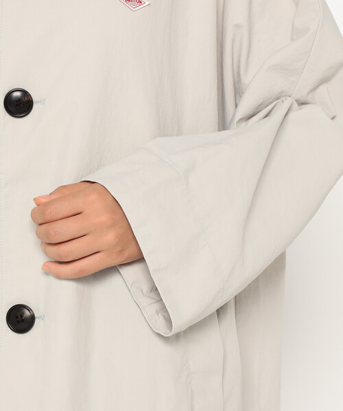 DANTON(ダントン)の「Women's Nylon Tusser Dolman Sleeve Coat(ステンカラーコート・レディース・ネイビー/ブルー/ベージュ・36/34/38)」の12枚目の写真