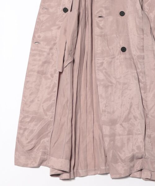 ALLSAINTS(オールセインツ)の「LIZIE DOUBLE BREASTED TRENCH COAT | LIZIE ダブル ブレスト トレンチ コート(トレンチコート・レディース・ピンク系その他・M/XS/S)」の10枚目の写真