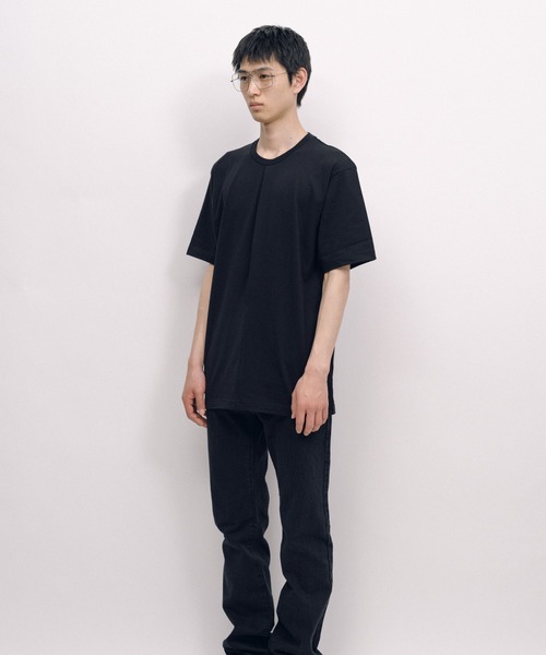 KEISUKEYOSHIDA（ケイスケヨシダ）の「Back Lining T-shirt（Tシャツ/カットソー・レディース・ブラック/ホワイト・M/L）」の17枚目の写真